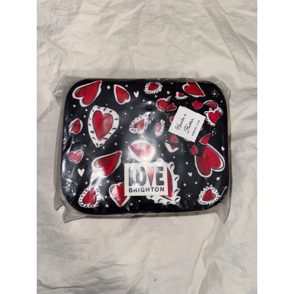Brighton new in package- Hearts A Flutter Travel Jewelry Case